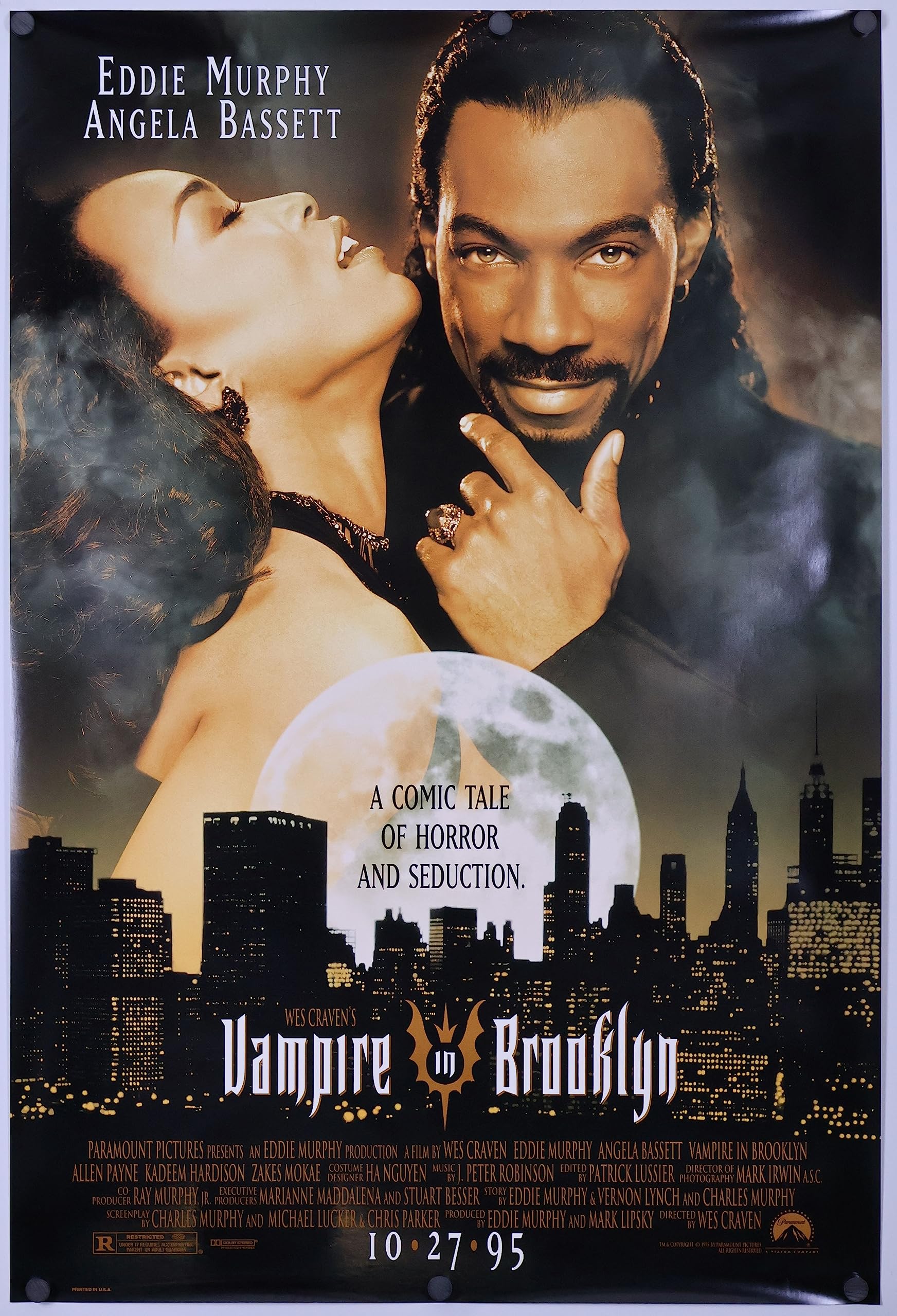 vampire in brooklyn poster