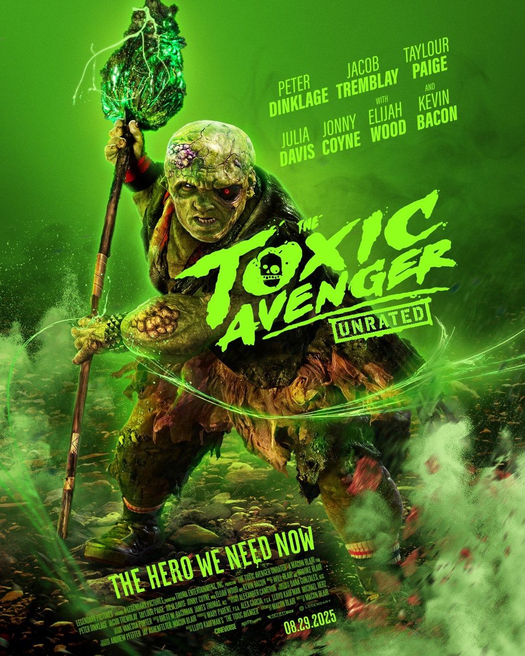 the toxic avenger 2023 poster