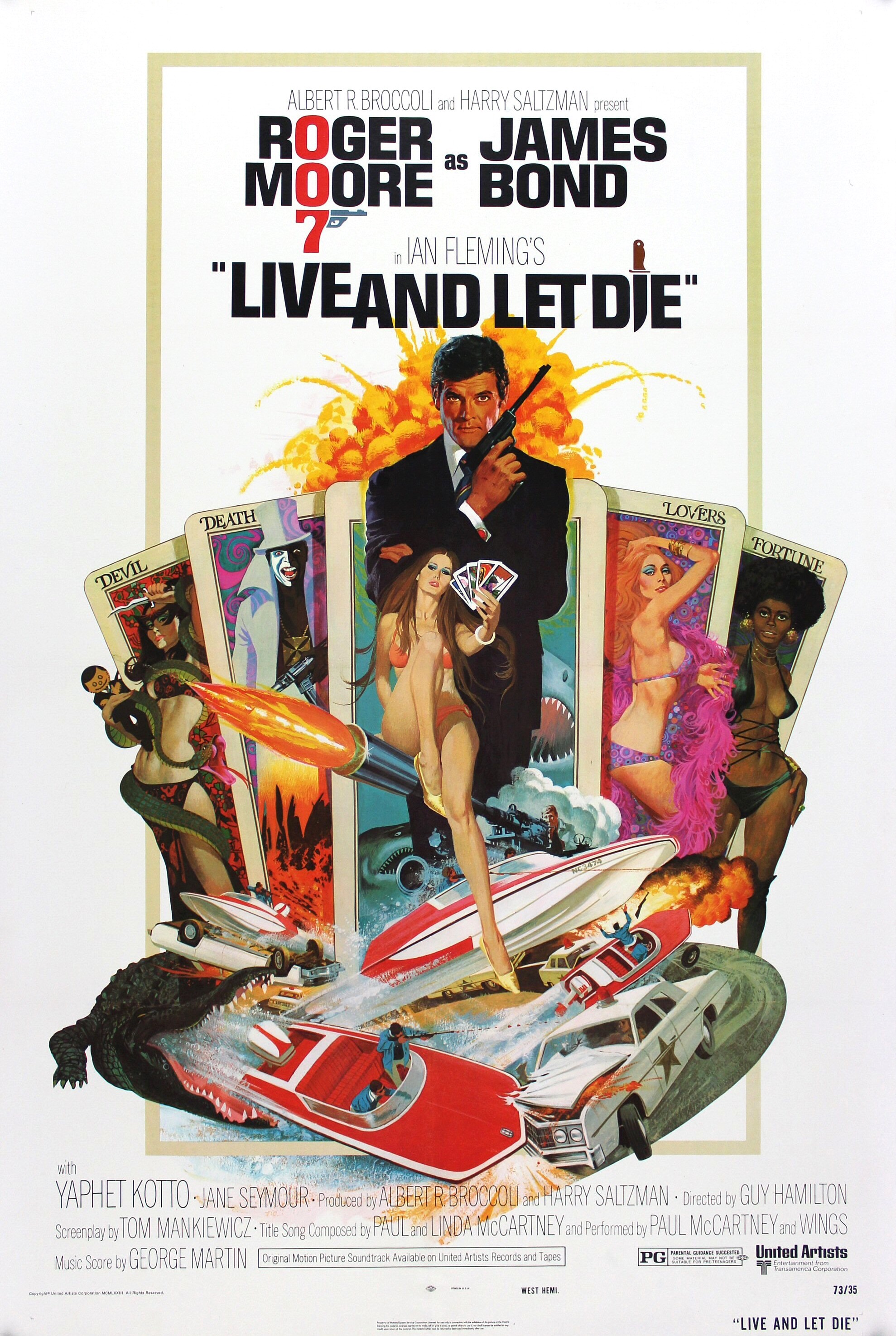 live and let die poster 1