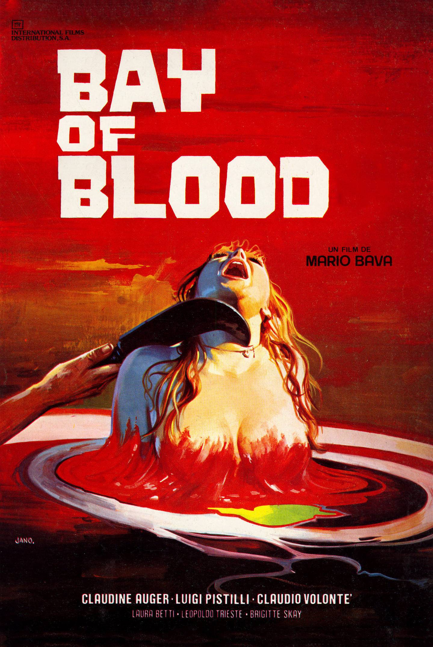bay of blood poster